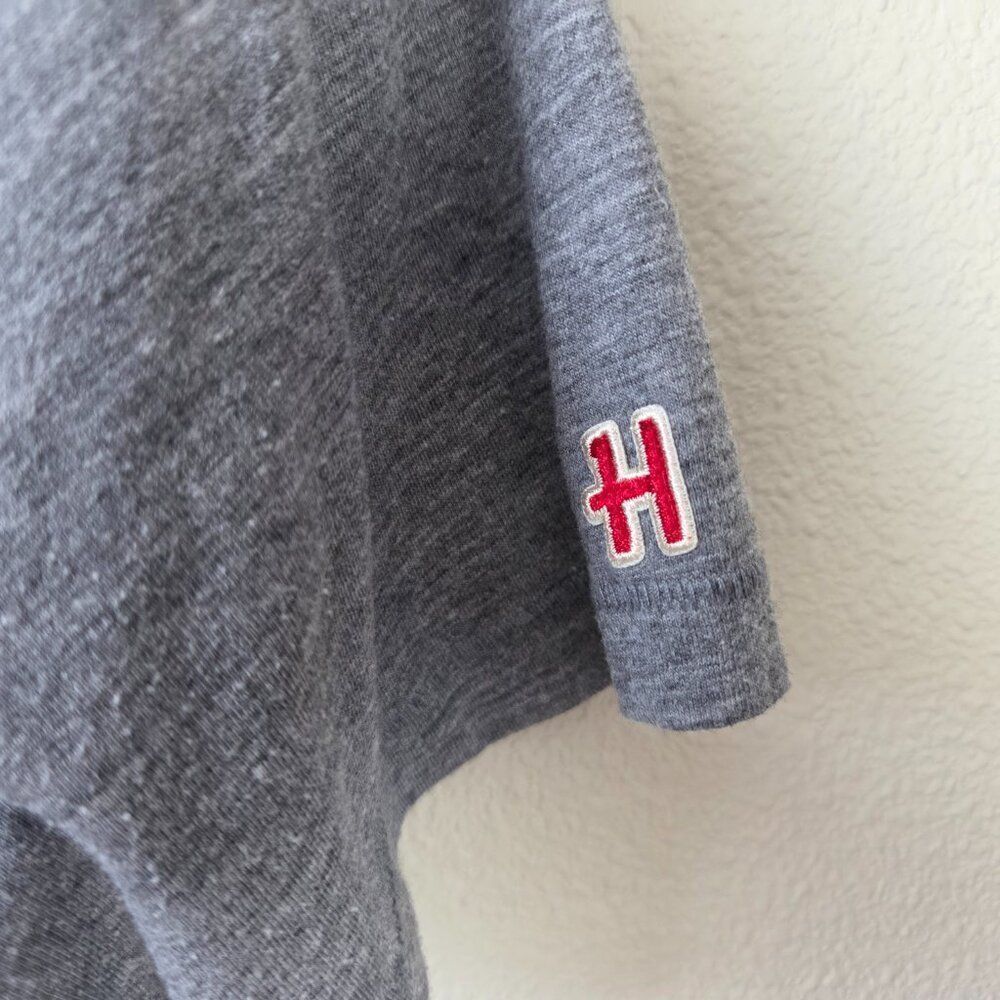 Homage Detroit Tigers Baseball Tee Adult Size S Gray Orange Cotton Blend Soft - Picture 3 of 6